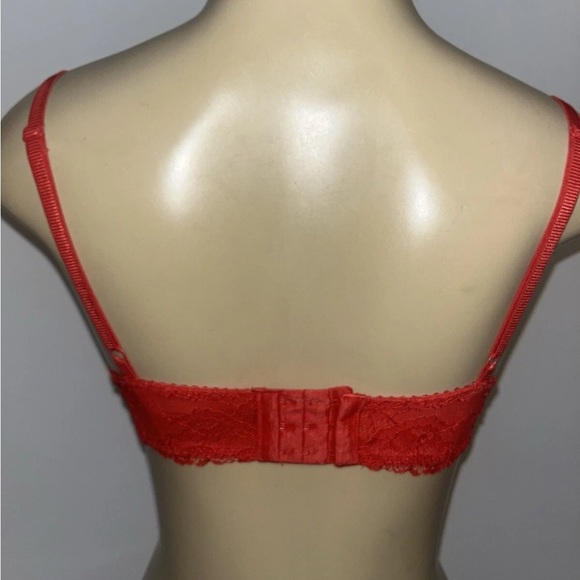 Red Lace Bralette - Picture 4 of 4